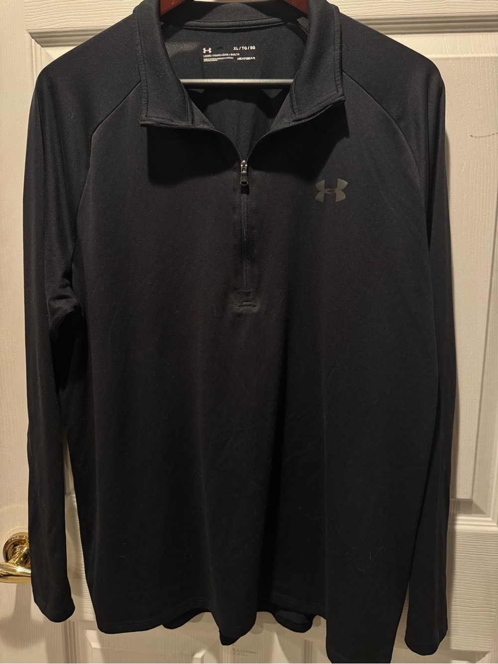 Under armour men’s quarter zip loose heatgear shirt